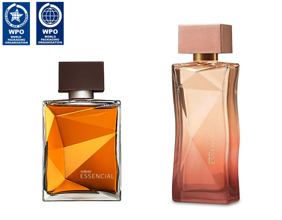 O tamanho e formato dos frascos garantem uma pega ergonômica e confortável para aplicação dos perfumes pelos consumidores. Além disso, a tração da tampa possui uma especificação de força que permite a abertura sem grandes esforços e mantém o produto fixo caso seja segurado pela tampa. A embalagem conquistou o prêmio WorldStar, na categoria Health & Personal Care (Saúde e Beleza), o prêmio Prata na categoria Redesign no Prêmio ABRE da Embalagem Brasileira, e o Prêmio Grandes Cases de Embalagem em 2020.